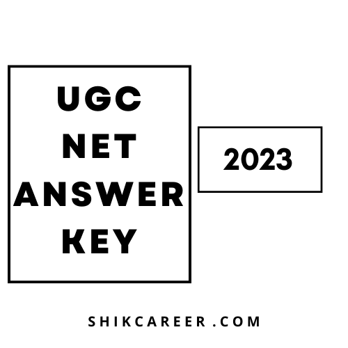 UGC NET Answer Key