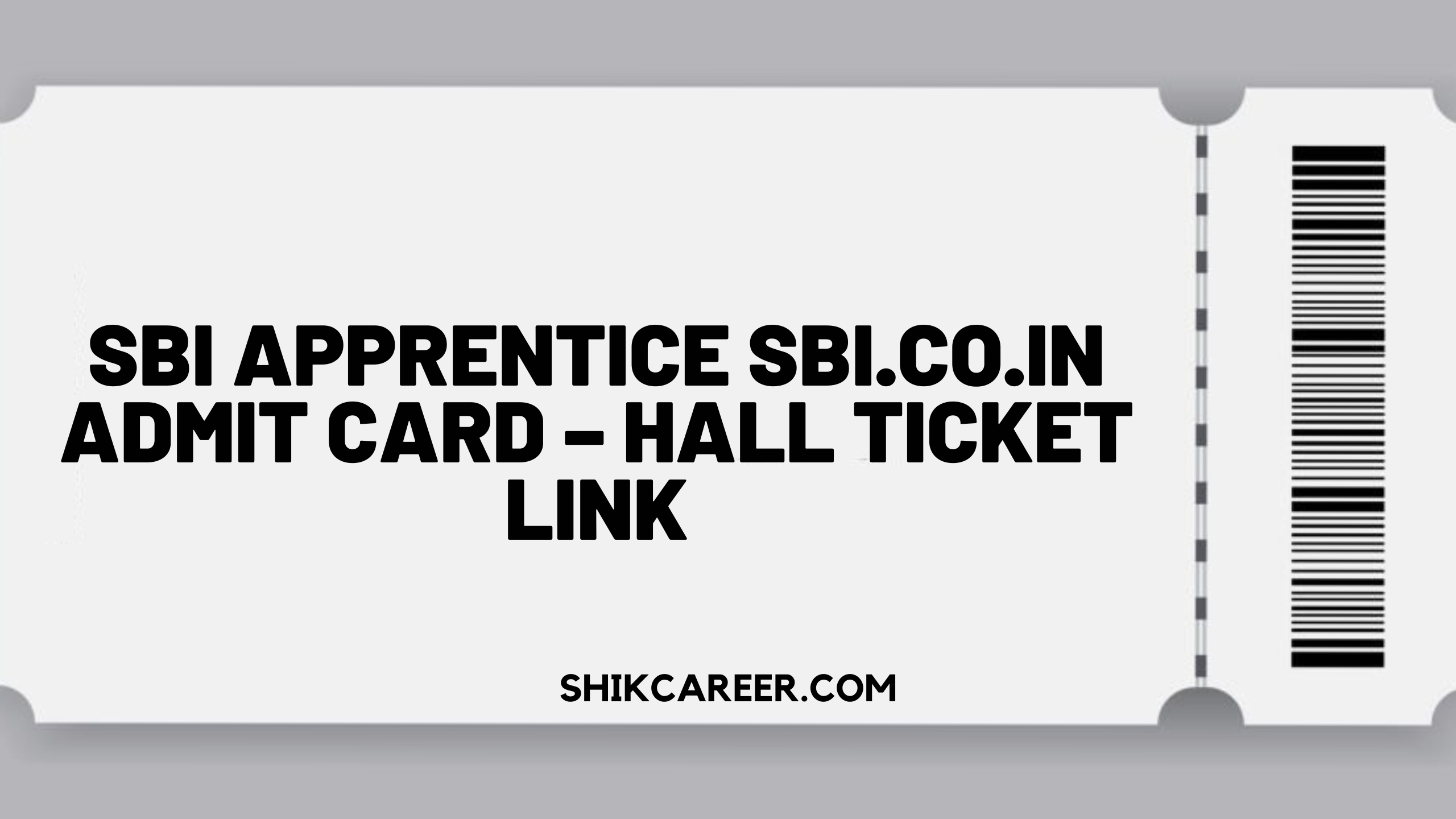 SBI Apprentice